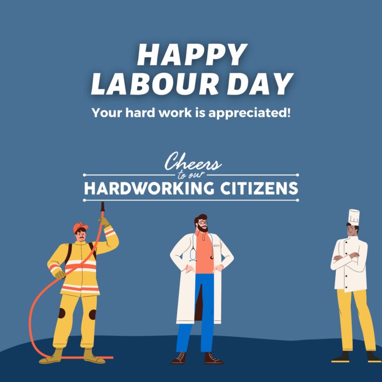 Happy Labour Day!